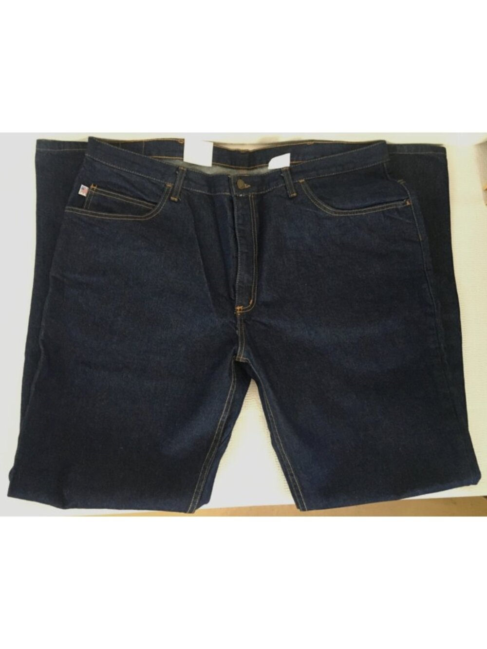 All American Clothing Co Jeans Men Size 44 x 36 Dark Wash Blue High Rise New